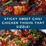 Sticky Sweet Chili Chicken Thighs Recipe