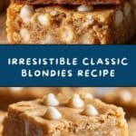 Classic Blondies Recipe