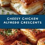 Chicken Alfredo Crescents Recipe