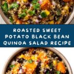 Roasted Sweet Potato Black Bean Quinoa Salad Recipe