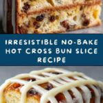 No-Bake Hot Cross Bun Slice Recipe