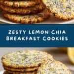 Lemon Chia Breakfast Cookies Recipe