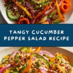 Viral Cucumber Pepper Salad Recipe