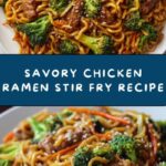 Savory Chicken Ramen Stir Fry Recipe