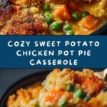 Sweet Potato Chicken Pot Pie Casserole Recipe