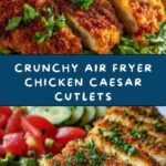 Air Fryer Chicken Caesar Cutlets Recipe