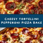 Cheese Tortellini Pepperoni Pizza Casserole Recipe