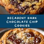 Ultimate Dark Chocolate Chip Cookies Recipe