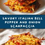 Italian Bell Pepper and Onion Scarpaccia Recipe