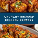 Breaded Chicken Skewers Recipe