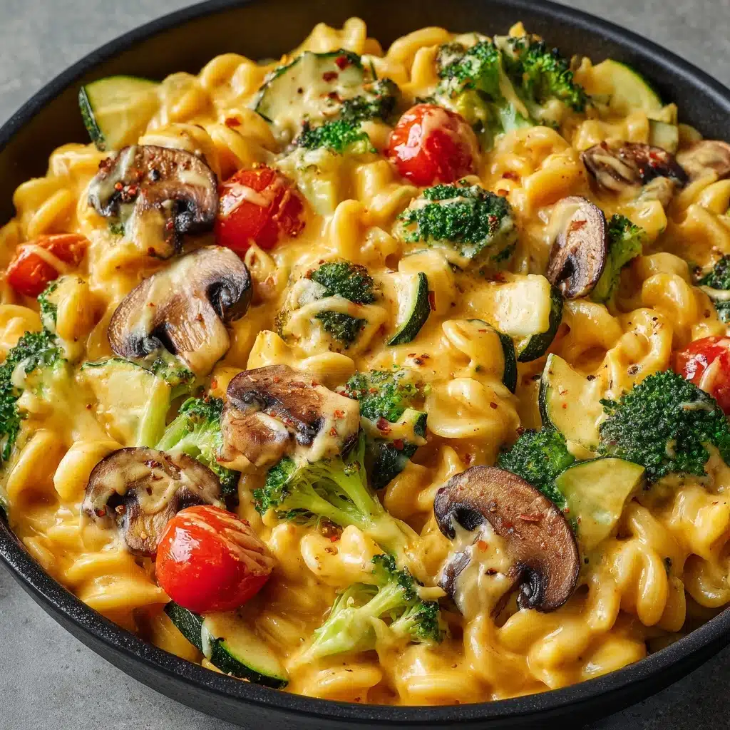 Creamy Veggie Pasta Recipe - Recipe Image