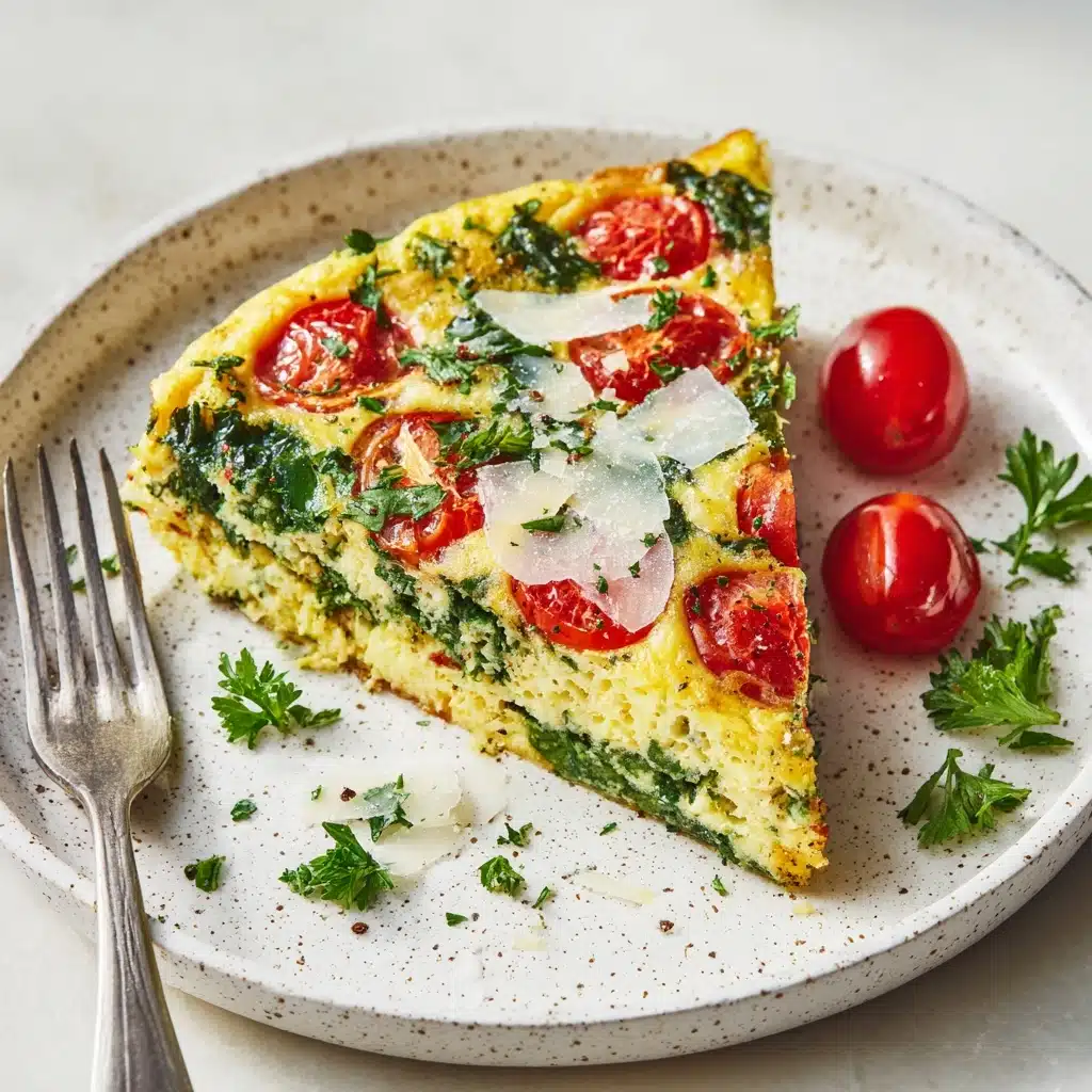 Healthy Vegetable Frittata Recipe - Recipe Image