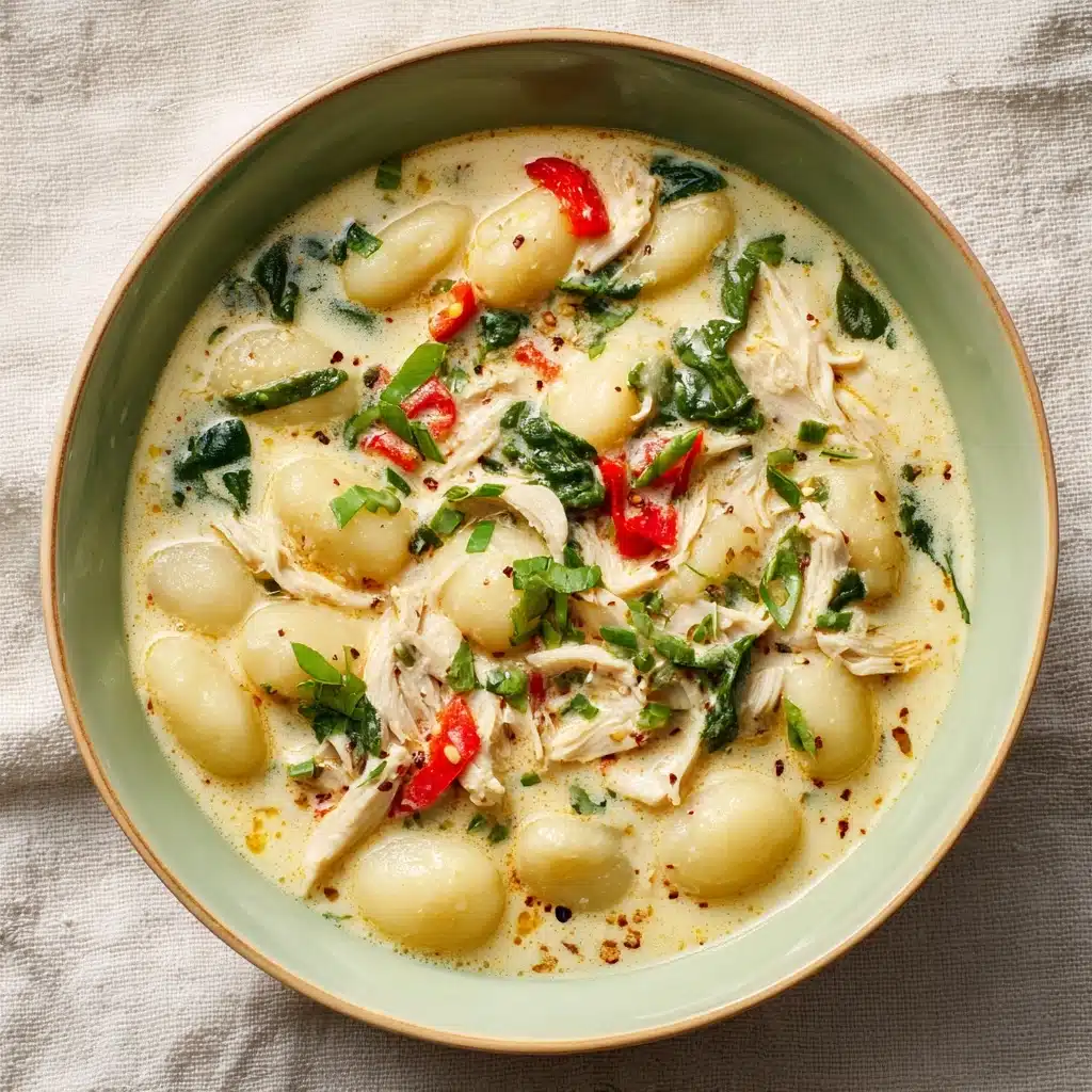 Creamy Chicken Gnocchi Soup Recipe - Recipe Image