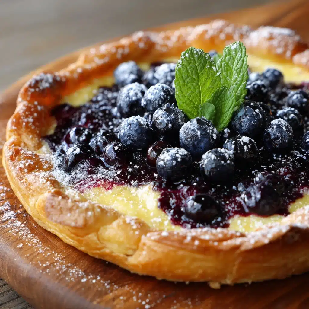 Blueberry Lemon Dutch Baby Recipe - Recipe Image