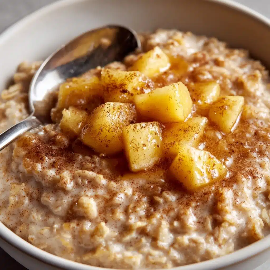 Apple Cinnamon Oatmeal on the Stove Recipe - Recipe Image