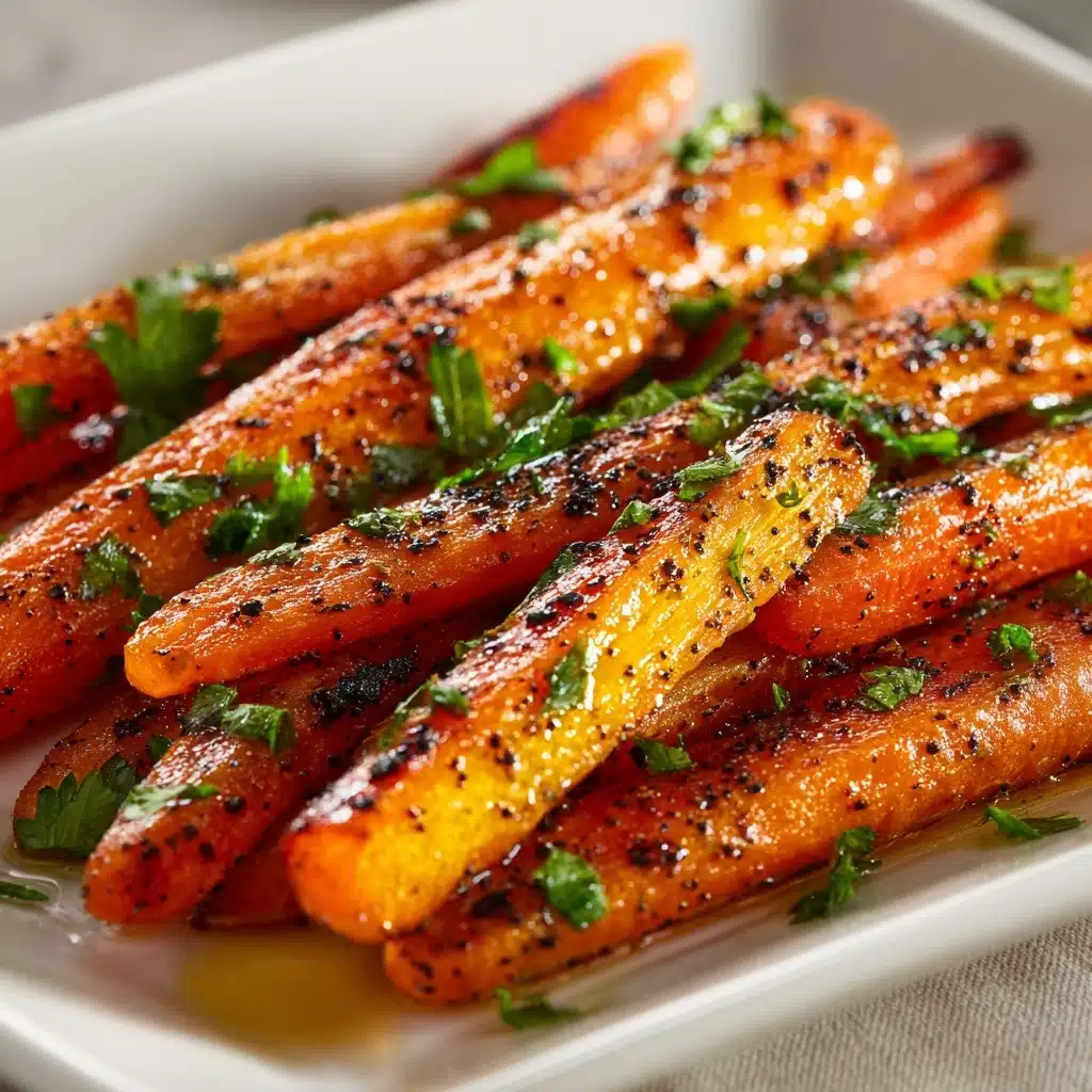 Roasted Parsley Carrots Recipe - Recipe Image