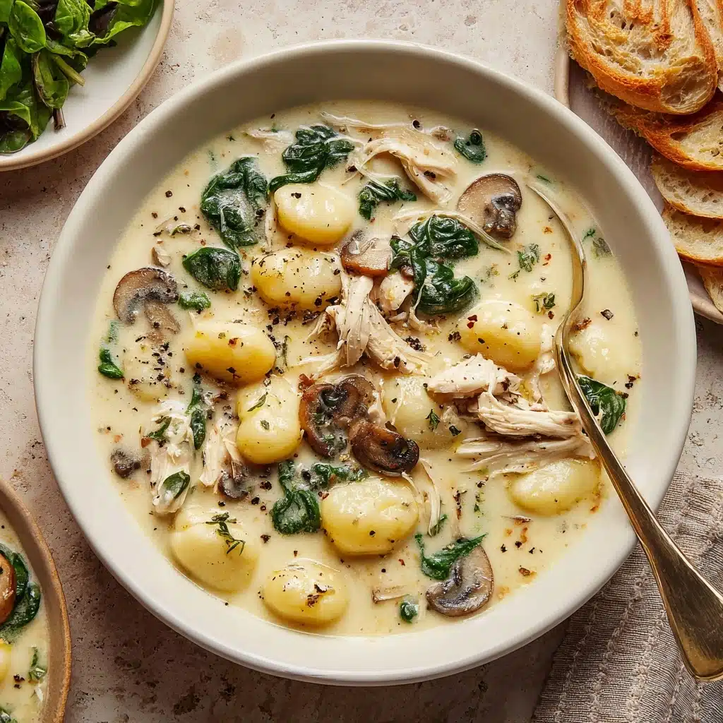 Better Than Olive Garden Chicken Gnocchi Soup Recipe - Recipe Image