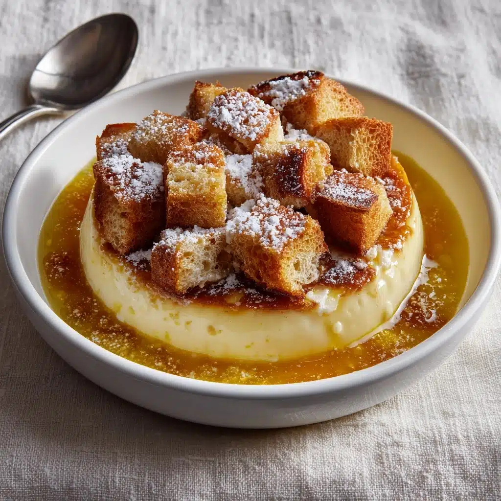 Creme Brûlée French Toast with Salted Caramel Recipe - Recipe Image