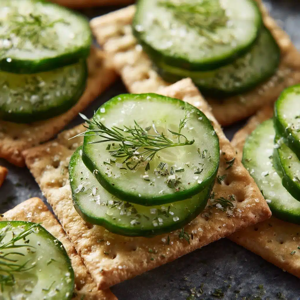 Crunchy Dill Pickle Saltines That Elevate Snack Time Recipe - Recipe Image
