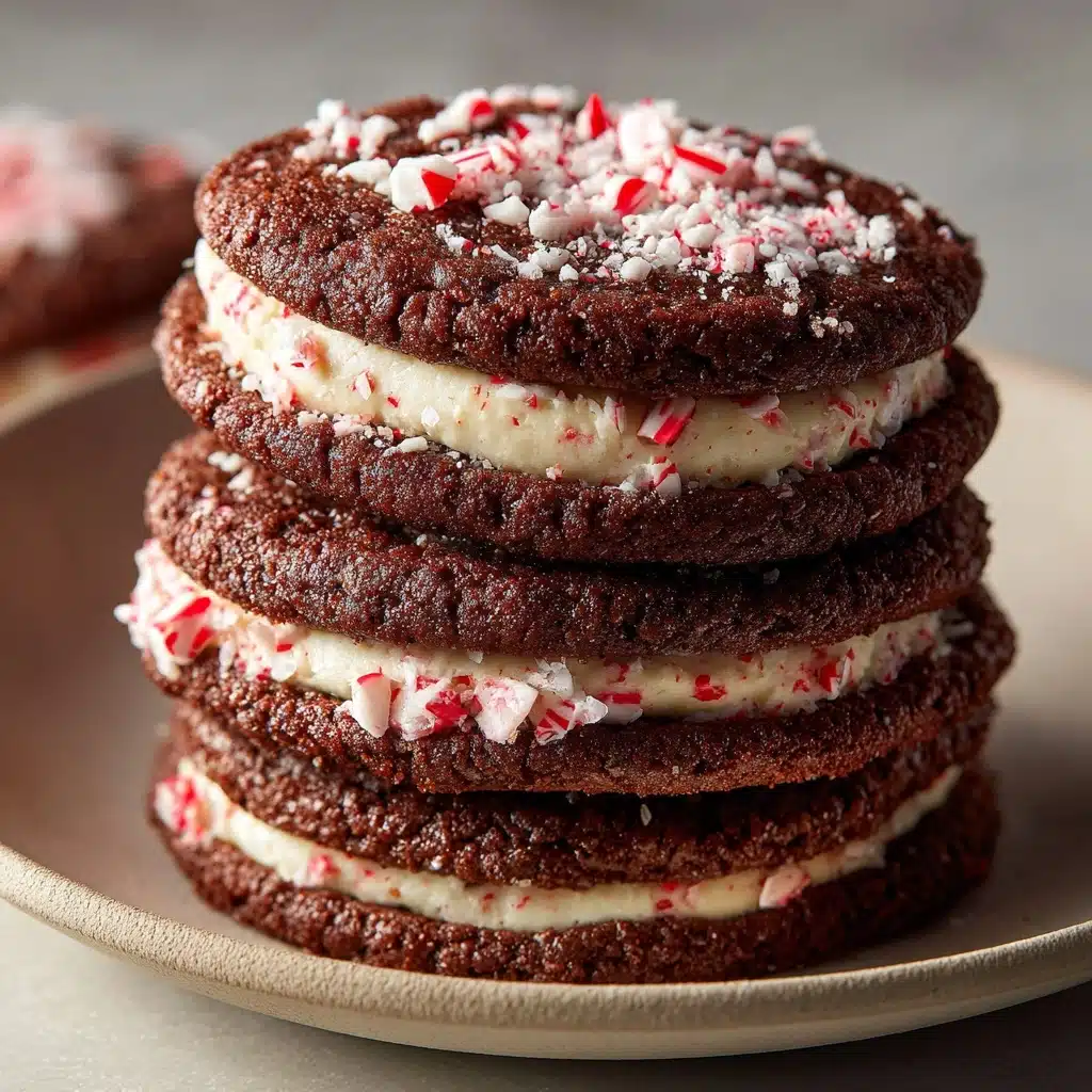 Peppermint Hot Chocolate Cookies Recipe - Recipe Image
