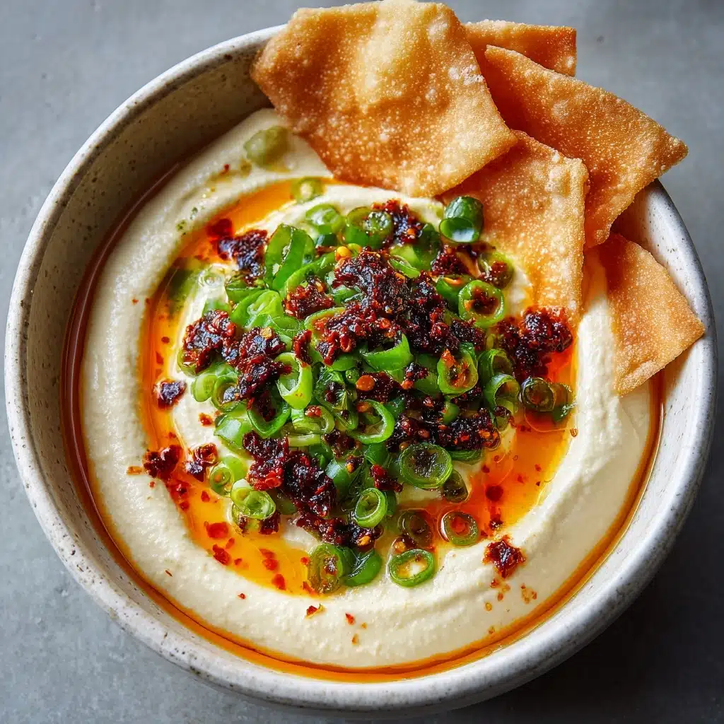 Charred Scallion and Chili Crisp Dip for Snacking Recipe - Recipe Image