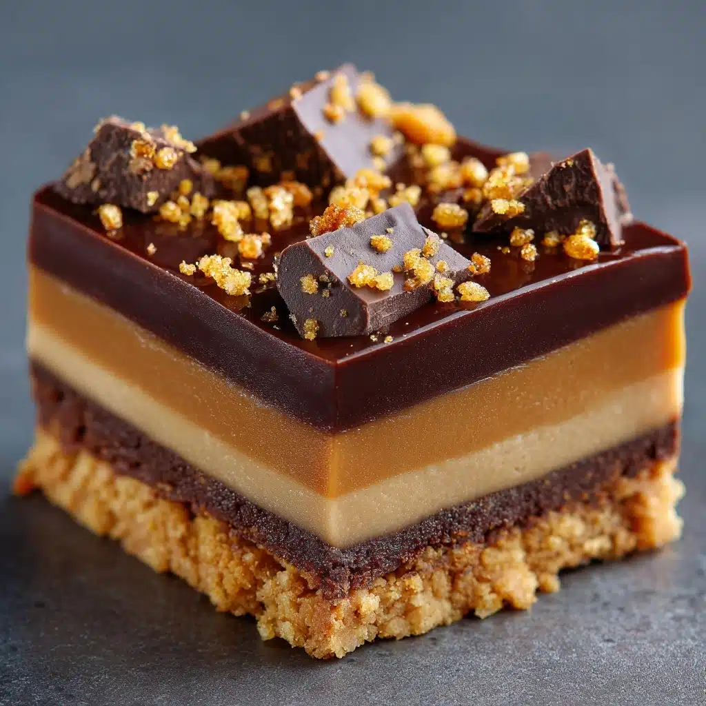 No-Bake Toffee Pudding Slice Recipe - Recipe Image