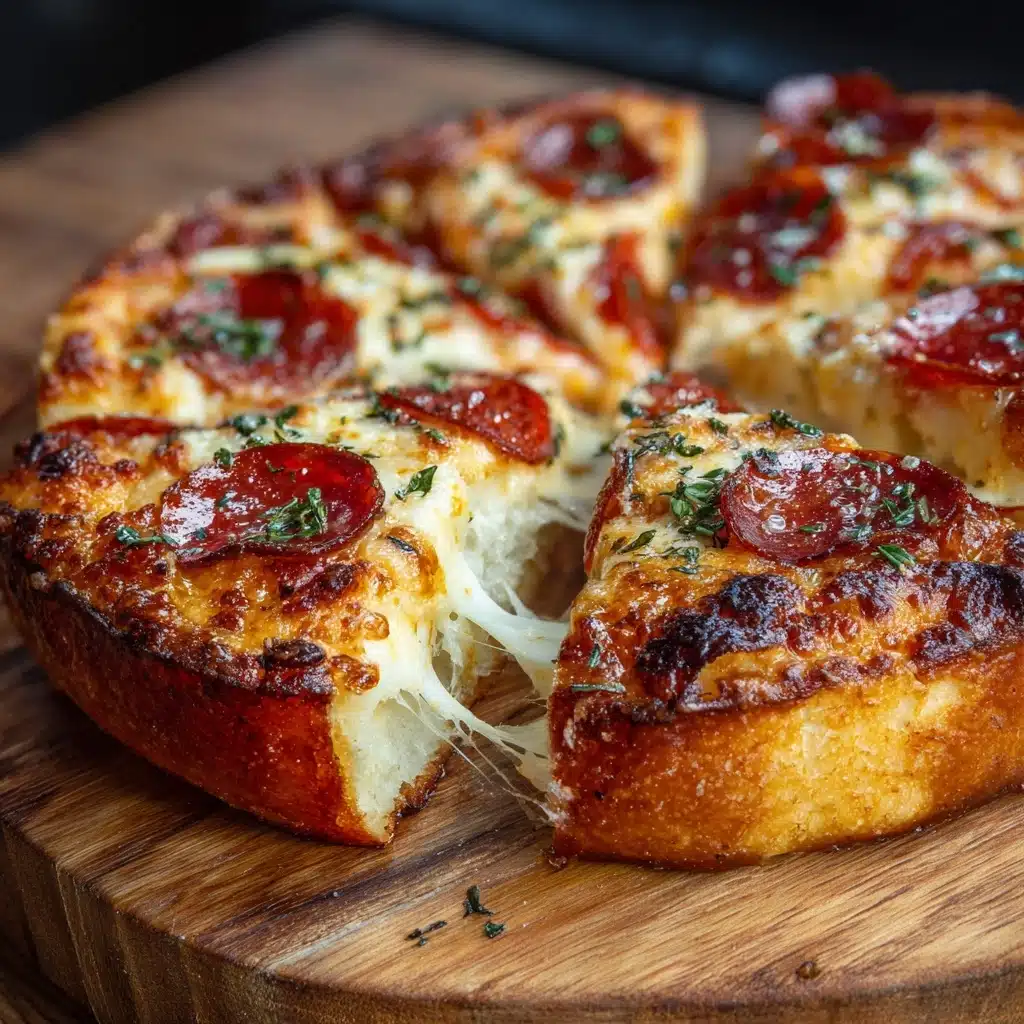 Delicious Pull-Apart Pizza Bread Recipe - Recipe Image