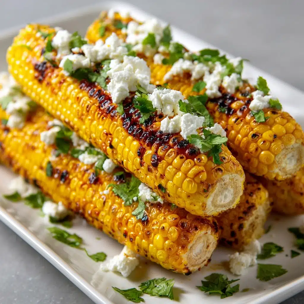 Grilled Corn with Herb Butter Recipe - Recipe Image
