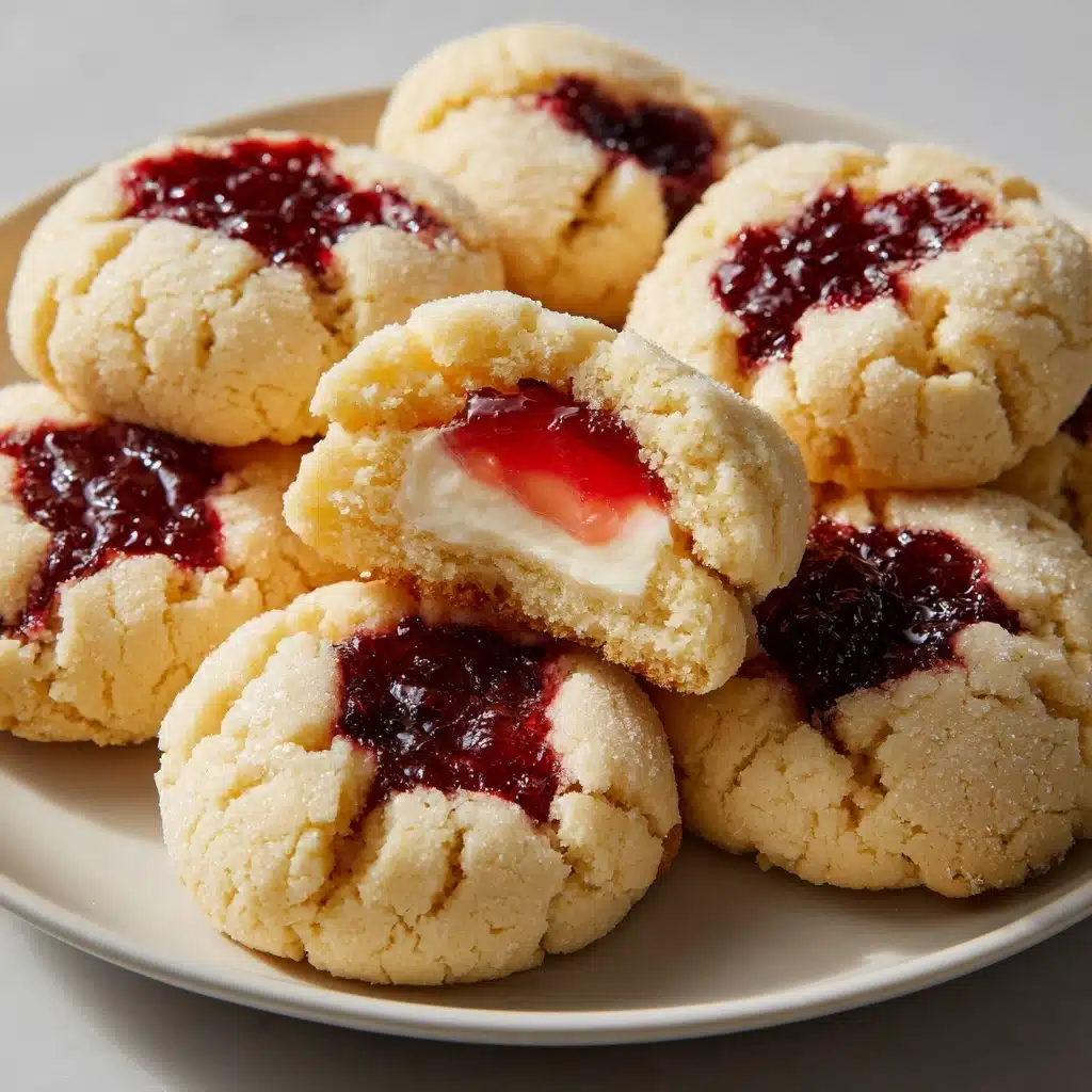 Strawberry Cheesecake Stuffed Cookies Recipe - Recipe Image