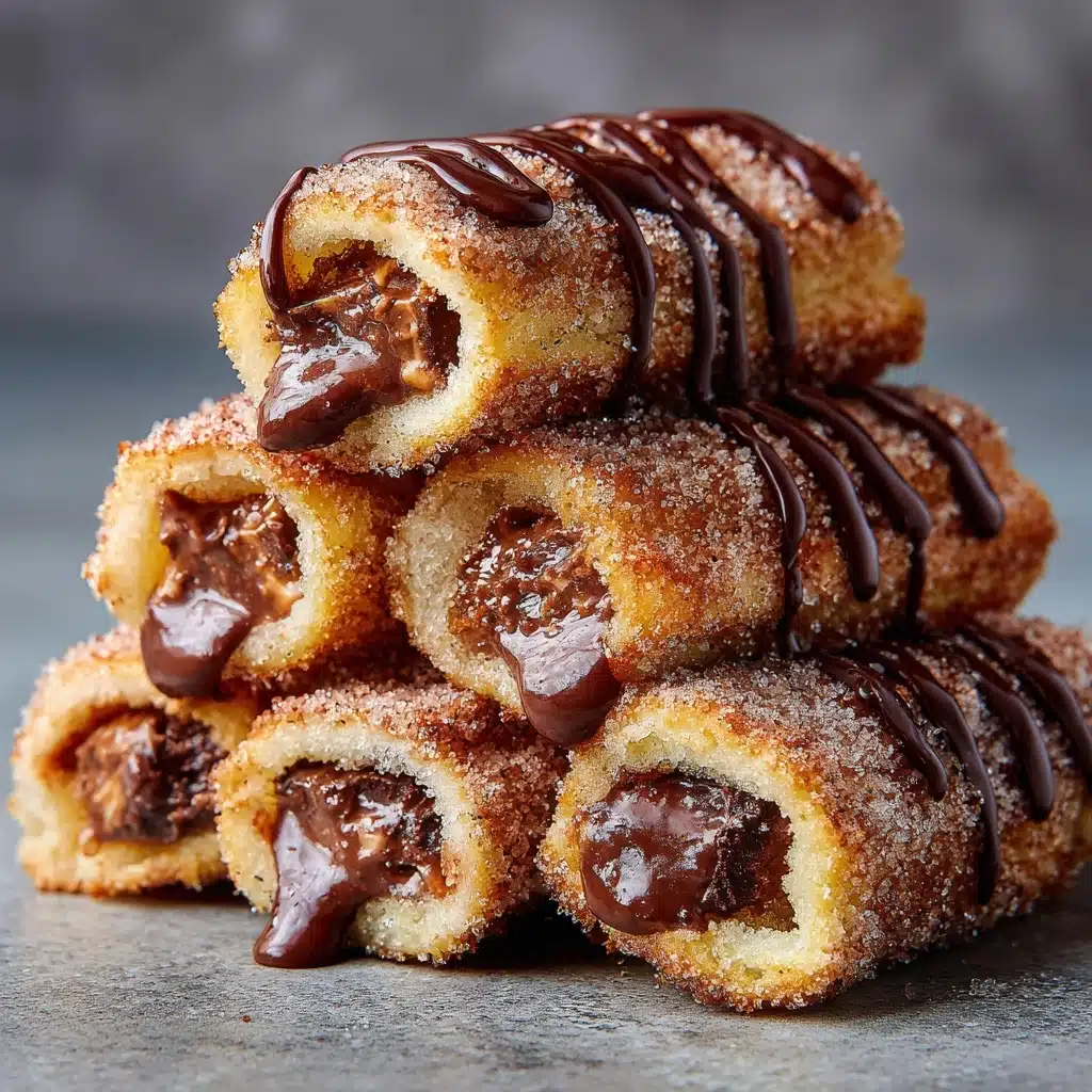 Peanut Butter Cup French Toast Rolls Recipe - Recipe Image