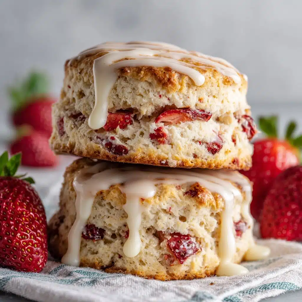 Fresh Strawberry Biscuits Recipe - Recipe Image