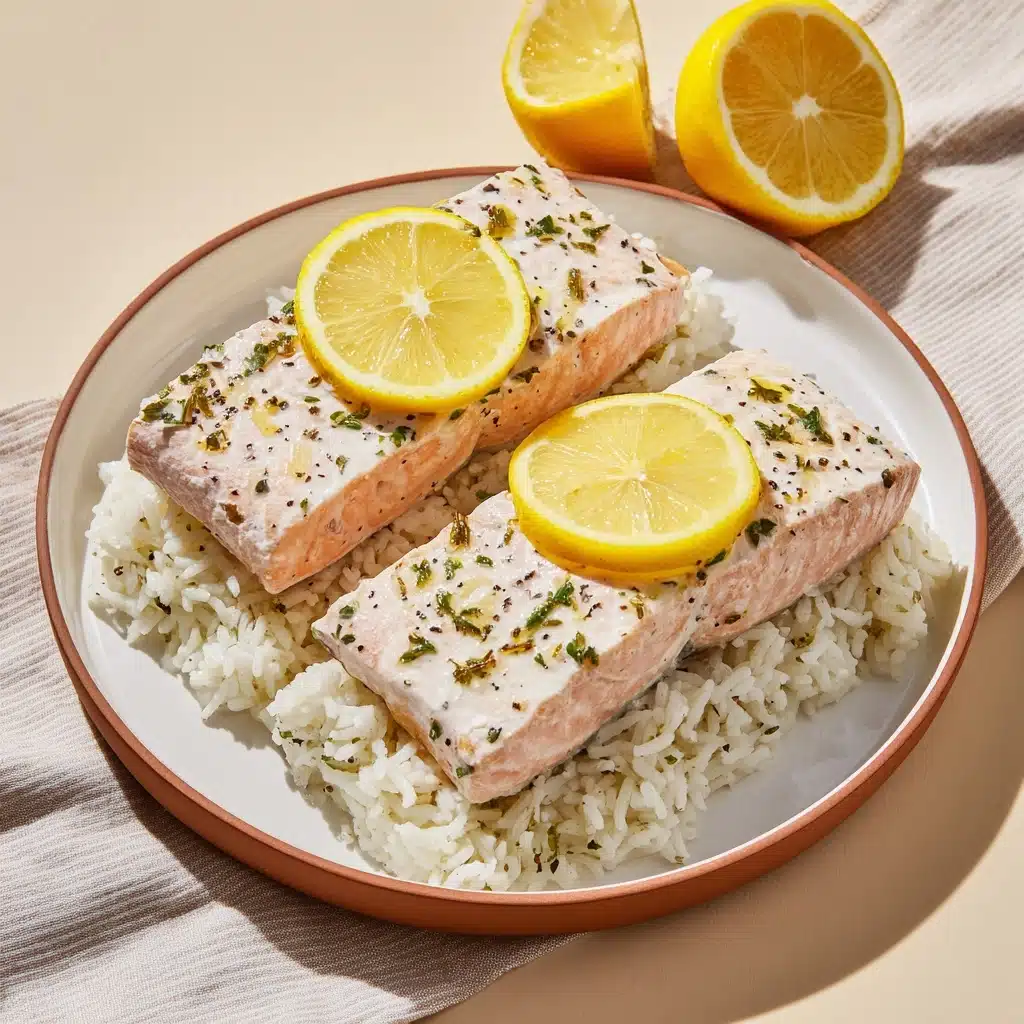 Butter Herb Instant Pot Salmon Recipe - Recipe Image