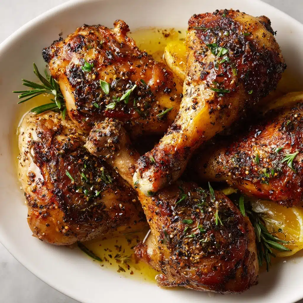 Lemon Pepper Chicken Legs and Thighs Recipe - Recipe Image