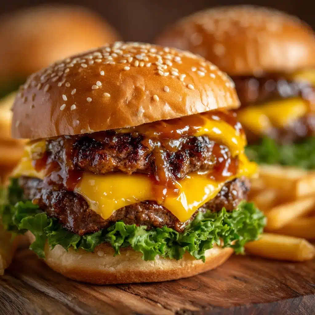 Teriyaki Parmesan Burgers Recipe - Recipe Image