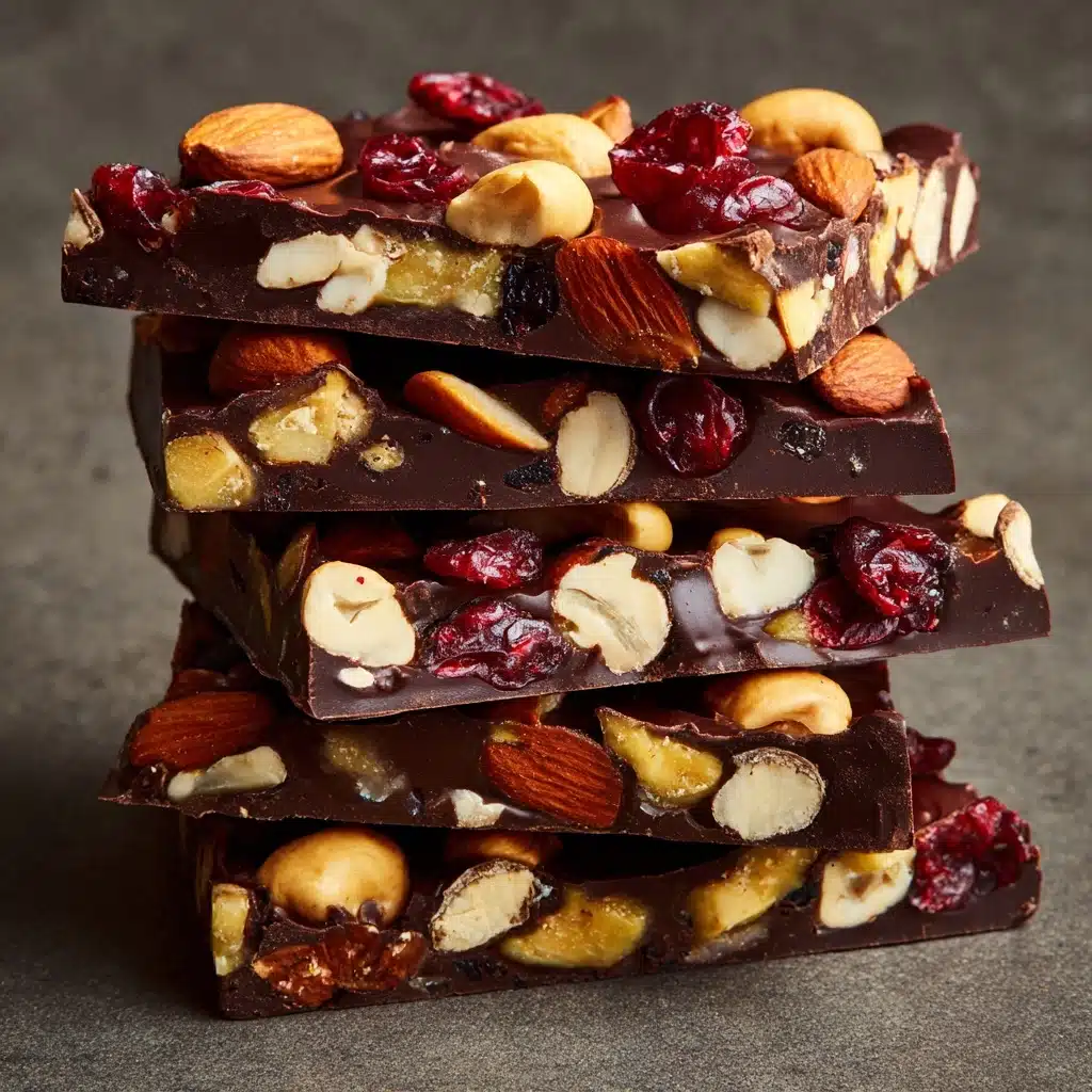 Chocolate Fruit and Nut Bars Recipe - Recipe Image