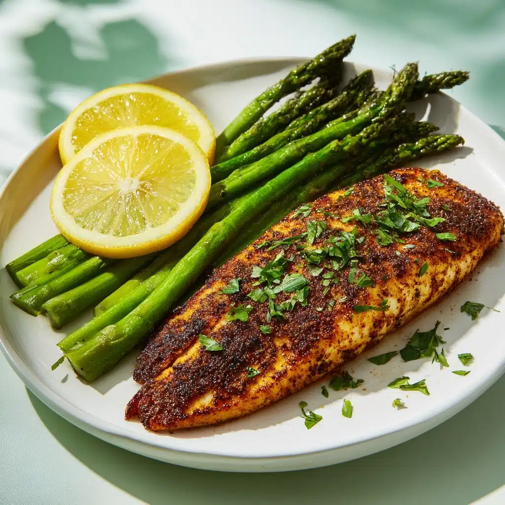 Air Fryer Cod with Lemon and Parsley Recipe - Recipe Image