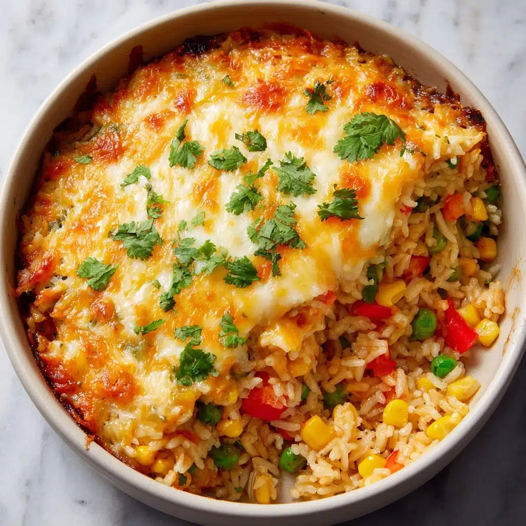 Chicken Enchilada Rice Casserole Recipe - Recipe Image