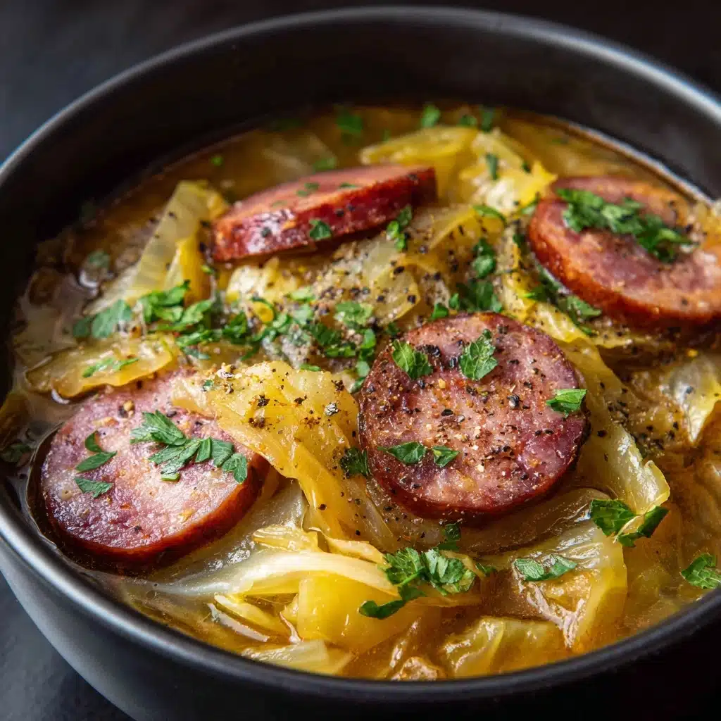 Kielbasa and Cabbage Soup Recipe - Recipe Image