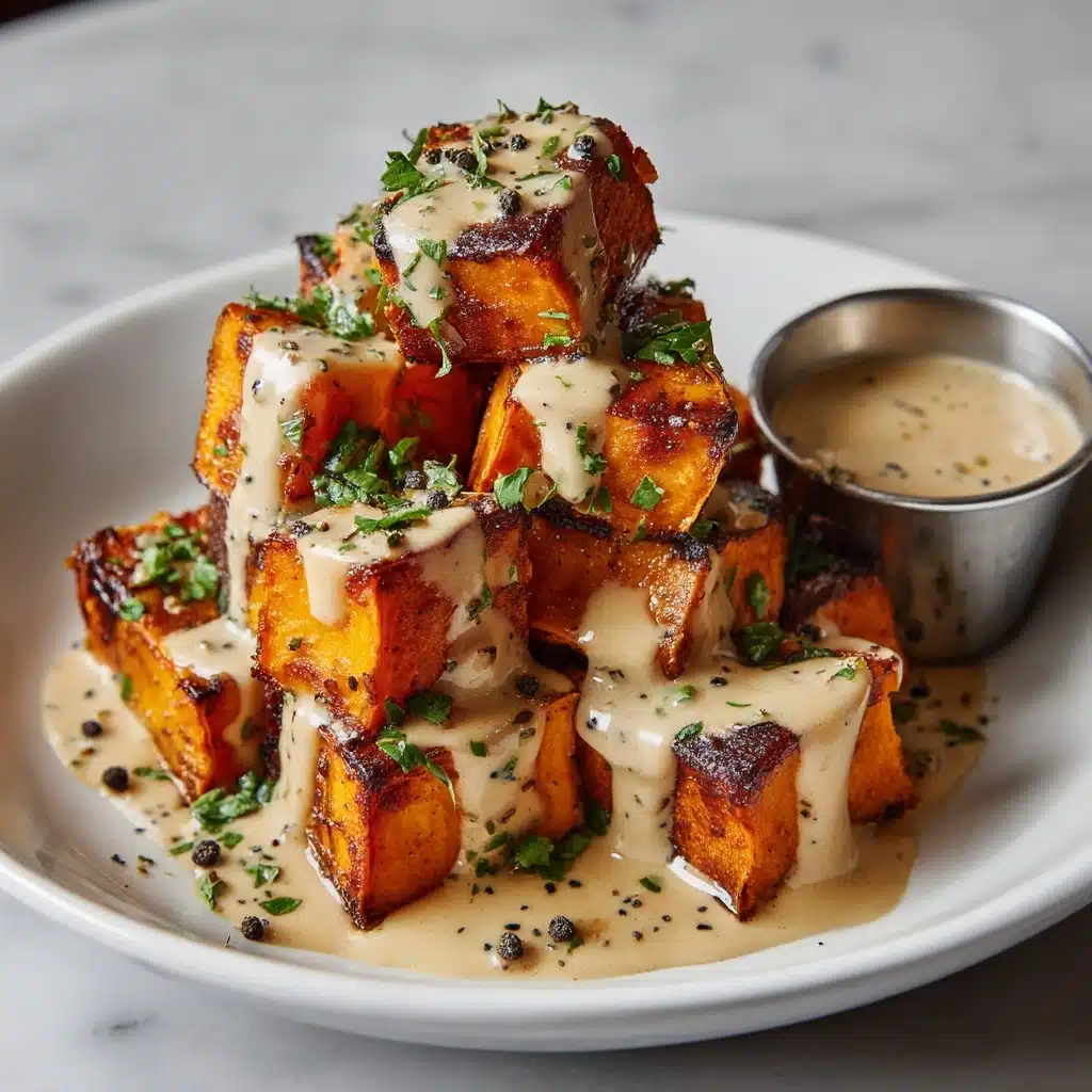 Smoky Roasted Sweet Potatoes with Chipotle Mayo Recipe - Recipe Image