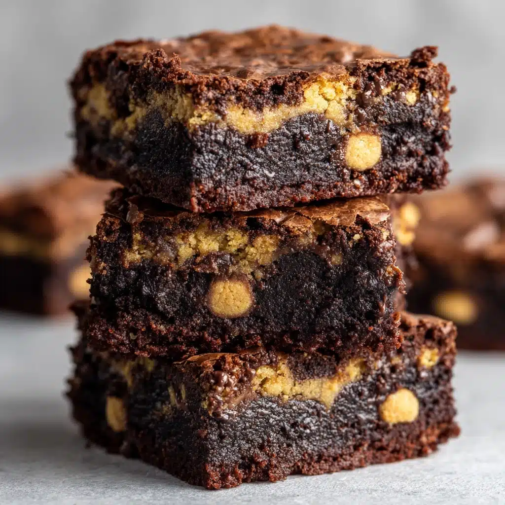 Cookie-Stuffed Brownies Recipe - Recipe Image