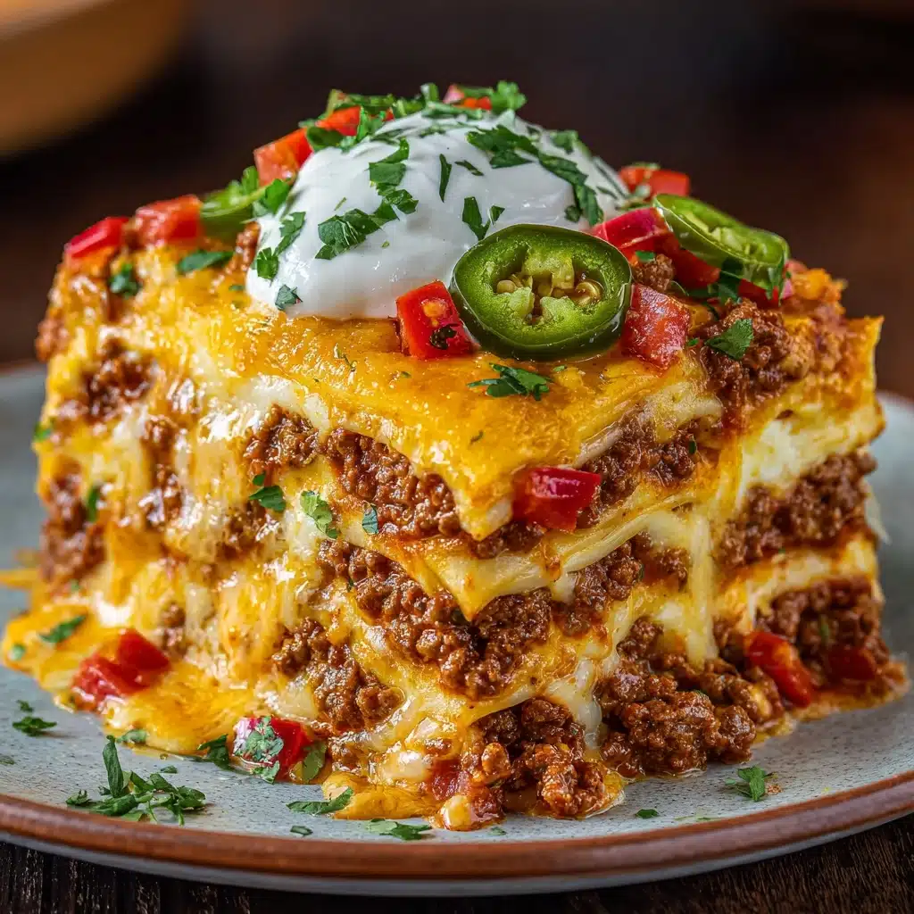 Taco Lasagna Recipe - Recipe Image
