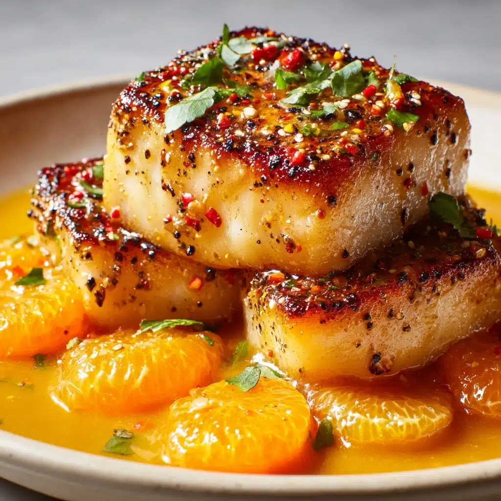 Fish Fillets in Orange Sauce Recipe - Recipe Image