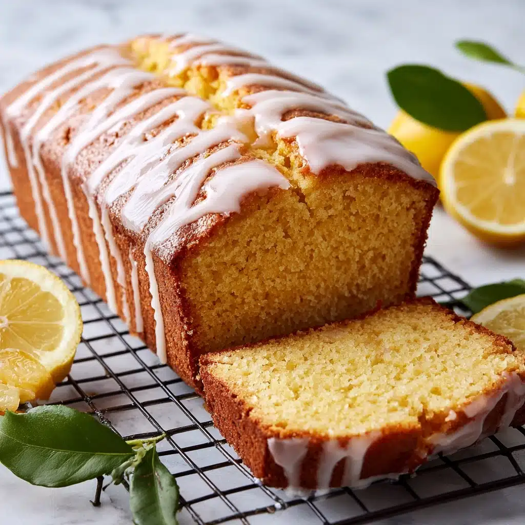 Healthy Greek Yogurt Lemon Loaf Cake Recipe - Recipe Image