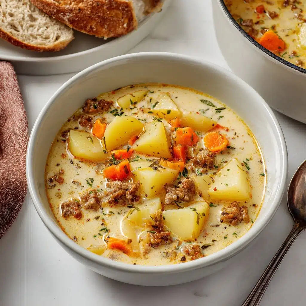 Cheeseburger Soup Recipe - Recipe Image