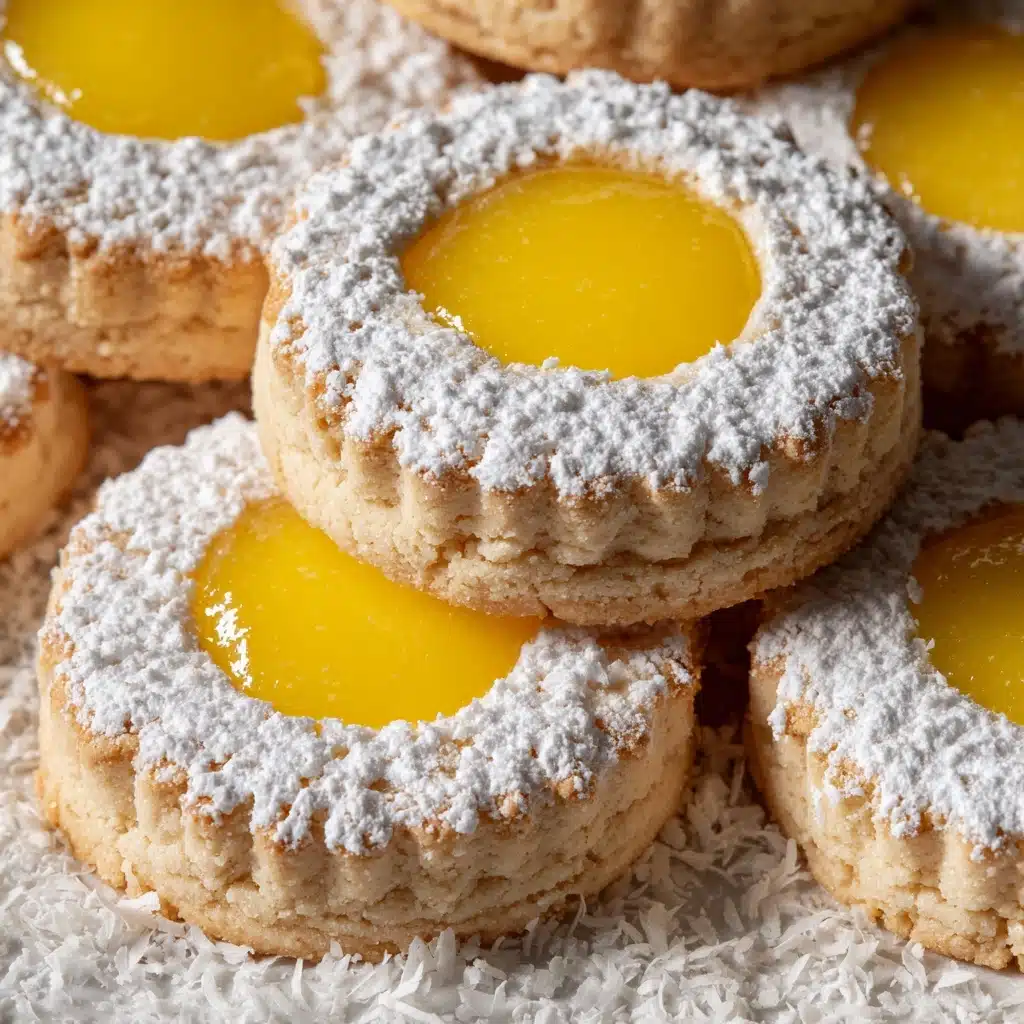 Coconut Lemon Curd Cookies Recipe - Recipe Image