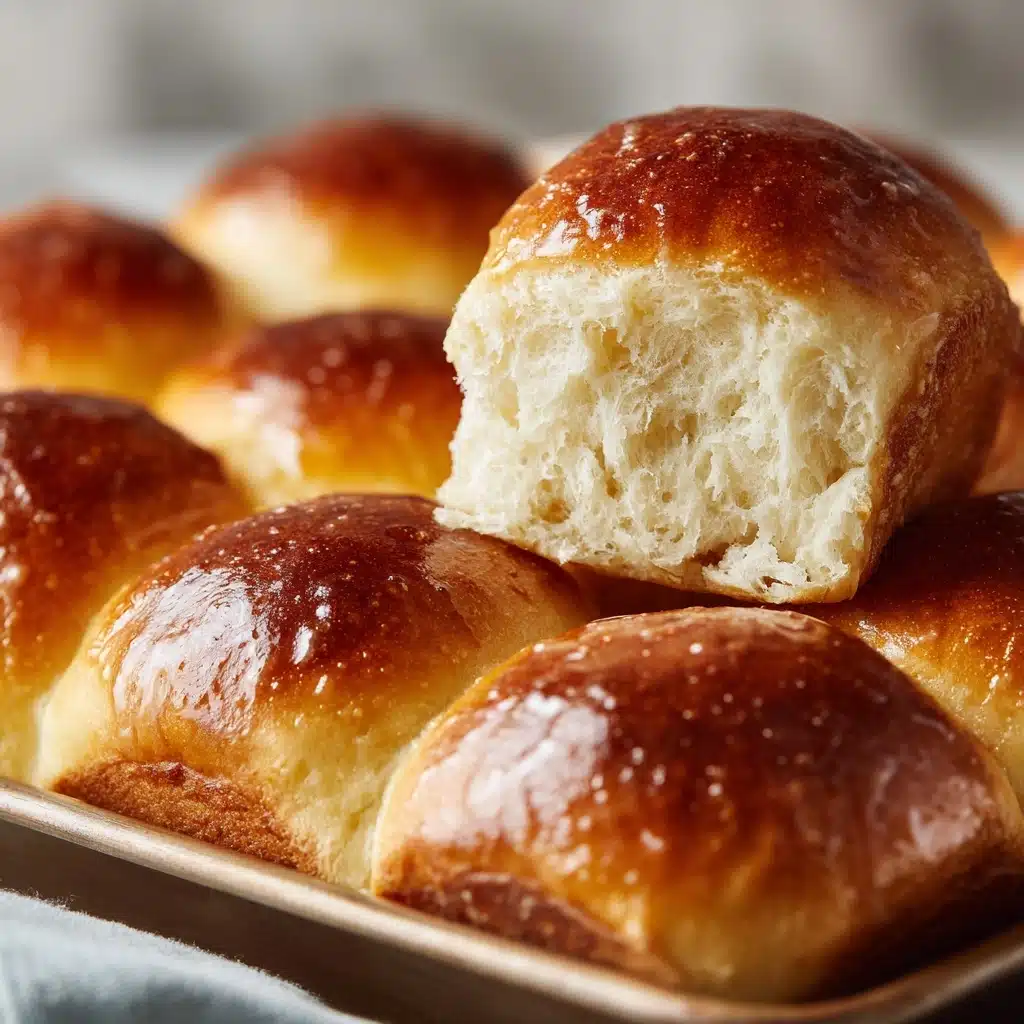 Soft and Buttery Homemade Rolls Recipe - Recipe Image