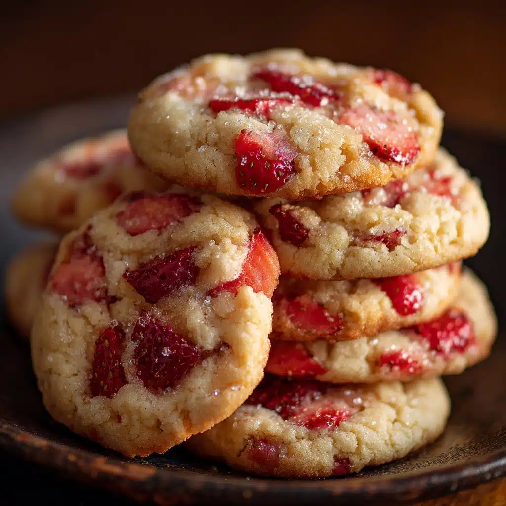 Strawberry Kiss Cookies Recipe - Recipe Image