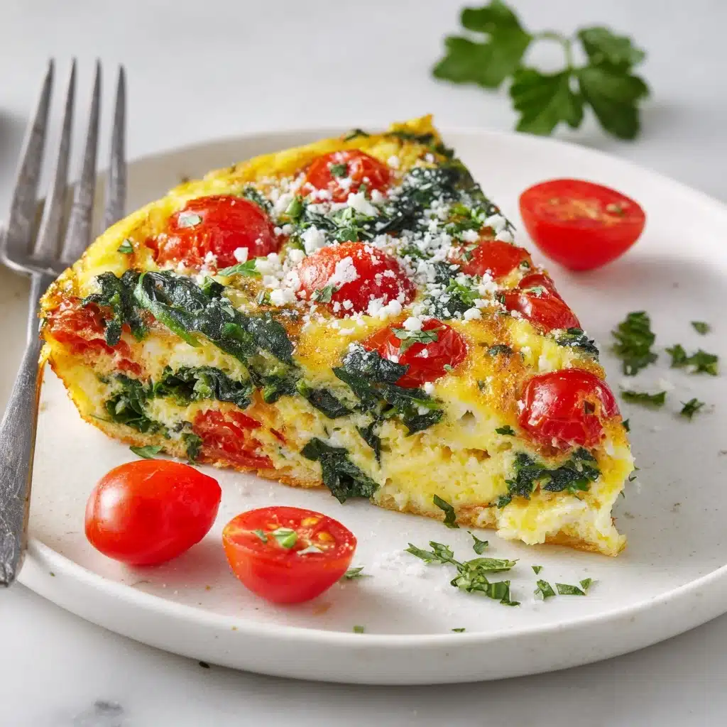 Healthy Vegetable Frittata Recipe - Recipe Image
