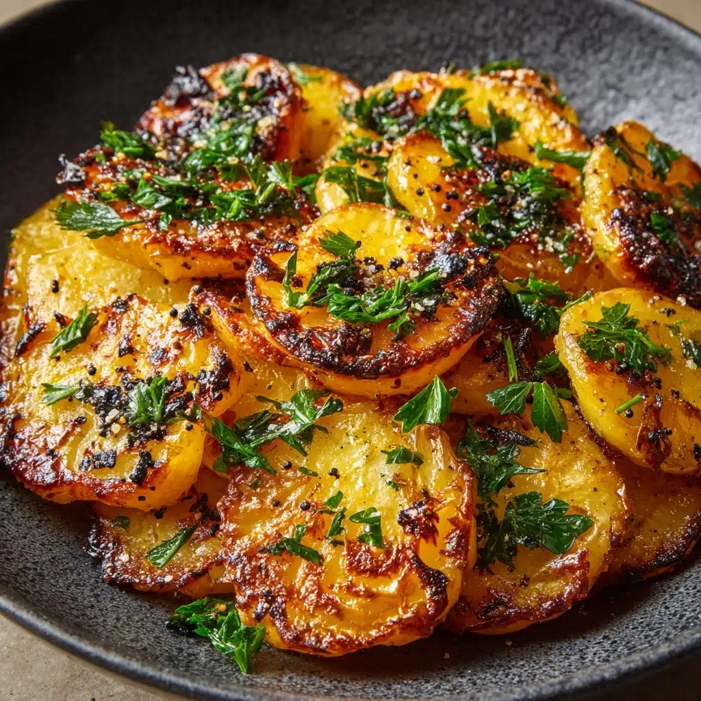 Healthy Air Fryer Sliced Potatoes Recipe