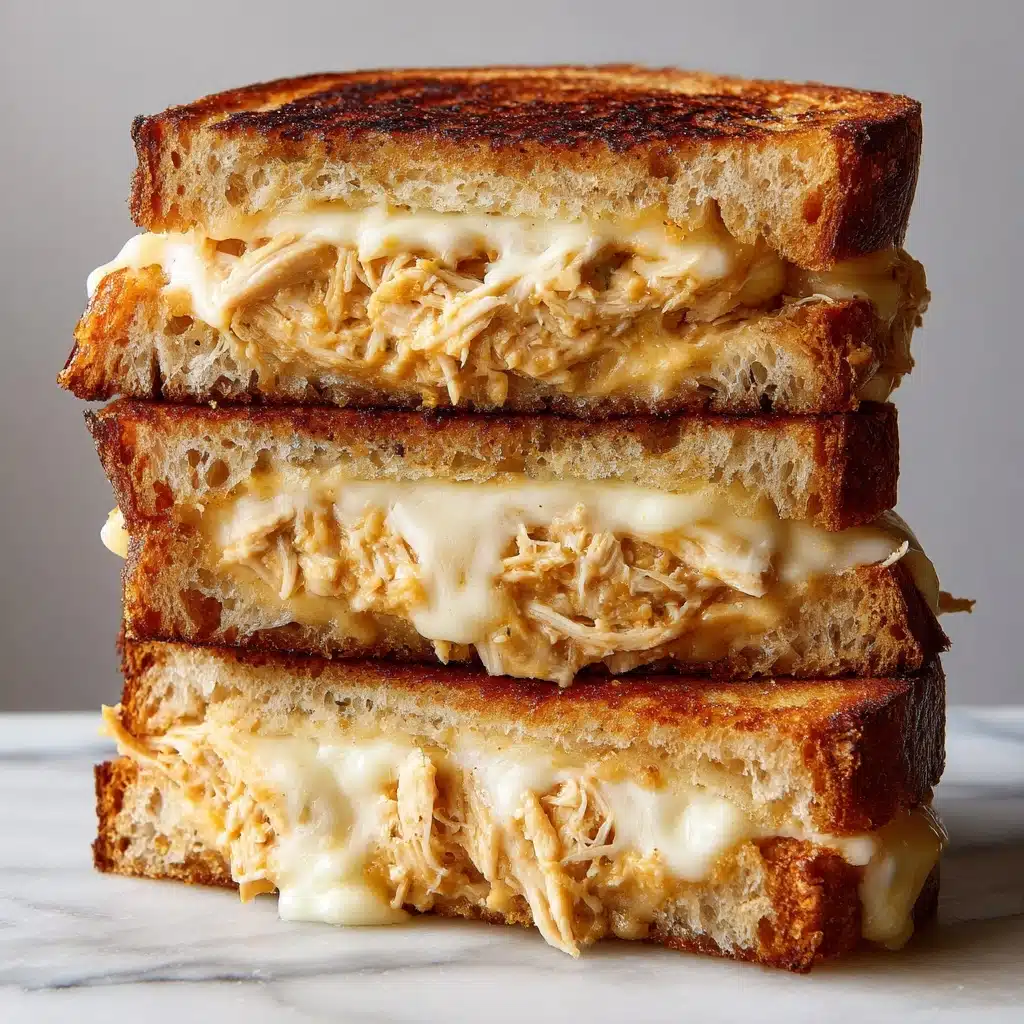 Buffalo Chicken Grilled Cheese Recipe - Recipe Image